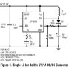 Single Cell High Current Micropower 600kHz Boost DC/DC Converter