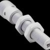 Czujnik zbliżeniowy M8 Indukcyjny 2 mm SICK Wpuszczany 10 → 30 V DC długość 57mm Gwintowany