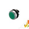 Przycisk płaski z samopowrotem, zielony, M22-D-G Eaton-Moeller