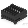 Gniazdo PCB 6 -pinowe raster: 1.2mm Zespół złącza Proste Montaż na kablu, IDC