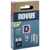 Novus 042-0792 600 pieces Flat Crown Type 53F Clips 14x11.3 mm