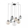 Lampa wisząca pająk ze szklanymi kloszami ESME 7xE27 4863 TK Lighting