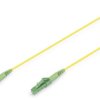 Digitus DK-2933-01-APC-SX światłowodowe do światłowodów kabel 1 m żółty [1x złącze męskie LC/APC 8°, złącze męskie LC AP