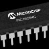PIC microcontroller, 8 bit, 4 MHz, PDIP-18, PIC16C54C-04/P