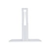 Podstawa oznacznika grupowego 6mm montaż zatrzaskowy regulacja wysokości biała 249-120 /25szt./