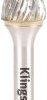 Klingspor 300052 Frez Stożkowy z ostrym końcem Długość 64 mm Średnica produktu 8 mm Średnica wiertła 6 mm
