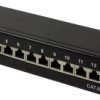 LogiLink NP0019B 12 Portów Patch panel CAT 6a
