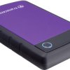 Transcend StoreJet® 25H3 2 TB Zewnętrzny dysk twardy 6,35 cm (2,5'') USB 3.2 Gen 1 fioletowy TS2TSJ25H3P