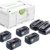 Festool SYS 18V 4x5,0/TCL 6 DUO Zestaw energetyczny 577709