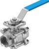 Zawór kulowy 25mm korpus ze stali nierdzewnej NPT 1 NPTcal Festo