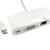 Adapter, do wyświetlaczy: 1, USB C, USB 3.1, VGA