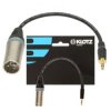 KLOTZ Przejściówka XLR 3-pin (wtyk) / Jack 3,5mm Stereo (wtyk) 0,2m