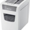 Leitz IQ Slim Home Office P4 Niszczarka 15 ark. Cięcie na drobne elem. 4 x 28 mm P-4 23 l Niszczy także zszywki, spinacz