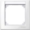 MERTEN M-SMART Ramka 1 pojedyncza z polem opisowym biały polarny MTN470119 SCHNEIDER ELECTRIC