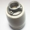 E27 ceramiczna oprawka gwint M16x1 szkliwiona 25
