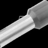 187020 Aderendhülse isoliert 4,0 mm²/12 mm, verzinnt, grau, 100er Pack