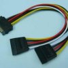 KABEL SATA->2xSATA ZASIL. HDD/SSD