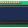 Wyświetlacz LCD 2x16 80x36mm niebieskie podświetlenie