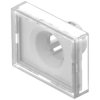 EAO 61-9681.7 Lens flush mounting clear 18x24 plastic transparent