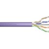 Kabel teleinformatyczny U/UTP kat. 6 LS0H drut fioletowy B2ca DK-1616-VH-5 /500m/