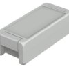 Aluminum enclosure, (L x W x H) 199 x 86 x 60 mm, light gray (RAL 7035), IP69K, 00124125