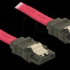 84301 Cable SATA 70cm red str/str Metall