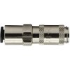 Quick-release coupling, L 35 mm, 35 bar, brass, nickel-plated, for hose, 107096