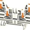 Through terminal block, push-in connection, 2.5 mm², 24 A, 8 kV, white, 2847540000
