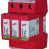 Ogranicznik przepięć C Typ 2 do ochrony instalacji PV 150 DC 3P 10kA 0,8kV DEHNguard M YPV SCI 150 952513