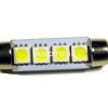 Żarówka sam. led 12V 42mm biała 4x5050 C5W