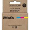 Tusz ACTIS KH-28R (zamiennik HP 28 C8728A Standard 21 ml kolor)