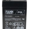 Uszczelniony akumulator kwasowo-ołowiow 4.5Ah Fiamm 70 x 47 x 106mm 6V