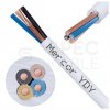 Kabel instalacyjny YDY 4x1,5mm2 biały 450/750V drut Mercor