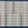 LISTWY LED BN96-39667A 8LED + BN96-39668A 6LED SAMSUNG 65 CALI (65INCH) ORYGINAŁ (KOMPLET 8+8 LISTEW)