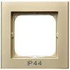 SONATA Ramka pojedyncza do łączników IP44 szampański złoty RH-1R/39