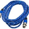 Kabel wtyk XLR - gniazdo XLR (przedłużacz mikrofonowy) 3m