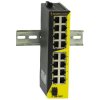 Brainboxes SW-7717 Hardened Industrial 14x 10/100, 2x1G & 1xSFP Ethernet Switch