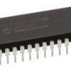Mikrokontroler Microchip PIC17 PDIP 40-pinowy Otwór przezierny PIC 8K x 16 words 8bit CAN: 33MHz RAM:454 B Ethernet: