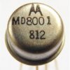MD8001 Dual silicon NPN transistor - Motorola