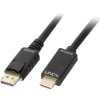 LINDY 36922 DisplayPort to HDMI Adapter Cable 4K 2m Black