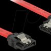 83964 SATA 6 Gb/s male>male lft. ang. 50 cm red