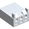 Obudowa złącza 3-pinowe -rzędowe raster: 3.96mm Molex Żeński Montaż na kablu SPOX Listwy zaciskowe SPOX KK raster