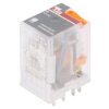 CR-M110AC4G Przekaźnik elektromagnetyczny, 4PDT, Napięcie Cewki: 110VAC, max.250VDC