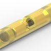 Butt connectorwith insulation, 2.62-6.64 mm², AWG 16 to 14, yellow, 42.06 mm, 327638