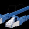 1308451544-E Patch cord RJ45 Cat.6A AWG26 S/FTP LSHF 1.5 m blue
