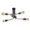 Lampa Sufitowa Czarna W Surowym, Loftowym Stylu Z Serii Skadi K-3891 Kaja...