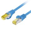 Kabel krosowy patchcord kat.6A S/FTP LSZH CU niebieski PCF6A-10CU-0500-B /5m/