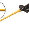 Clamp test probe, black, max. 4 mm, L 160.6 mm, CAT O, socket 4 mm, 973528100