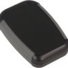 ABS handheld enclosure, (L x W x H) 75 x 50 x 17 mm, black (RAL 9005), IP54, 1553AABK
