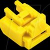 NL03P2YL Port Schloss, RJ45, 100 Stück, gelb